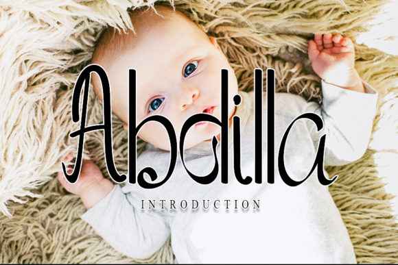 Abdilla: A Delicate Handwritten Font for Editorial Design