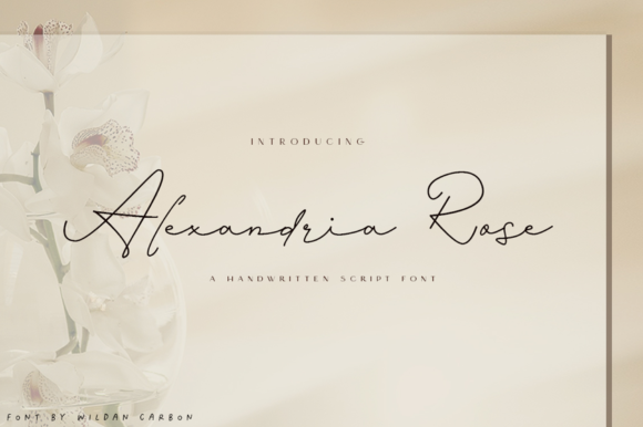 Alexandria Rose: The Elegant Script Font for Marketers