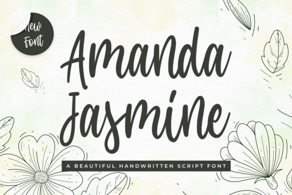 Amanda Jasmine: The Script Font That Elevates Brand Identity