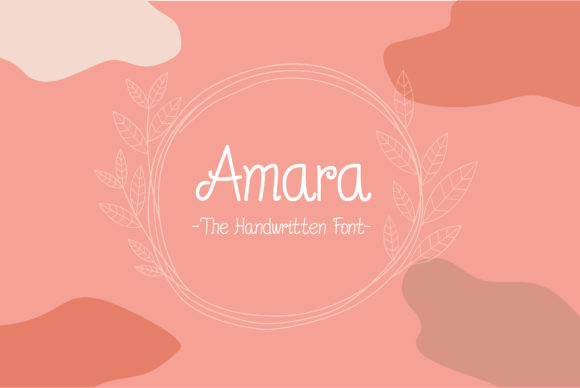 Amara: A Handwritten Font for Polished Branding