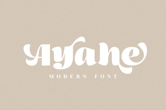 Ayahe: A Modern Script Font for Crafters