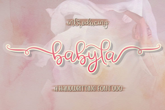 Babyla: The Sweet Script Font for Crafters