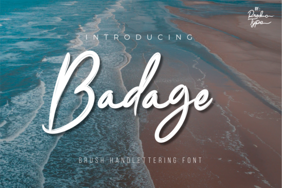 Badage Font: Elevating Web Design with Handwritten Style