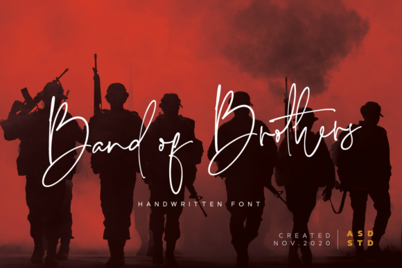 Band of Brothers Font Review for Web Designers
