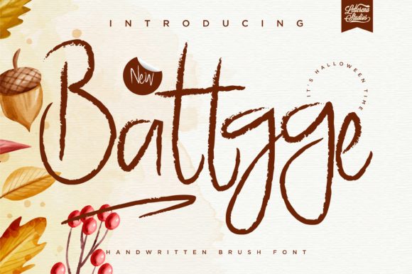 Battgge: A Handwritten Font for Branding