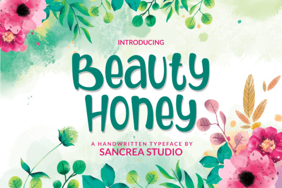 Beauty Honey Font: A Playful Typeface for Campaigns
