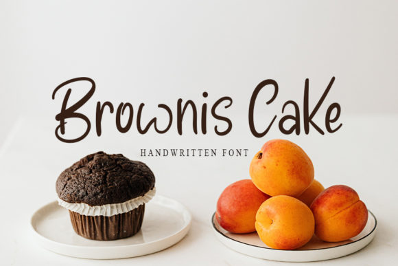 Brownis Cake: A Handwritten Font for Web Design