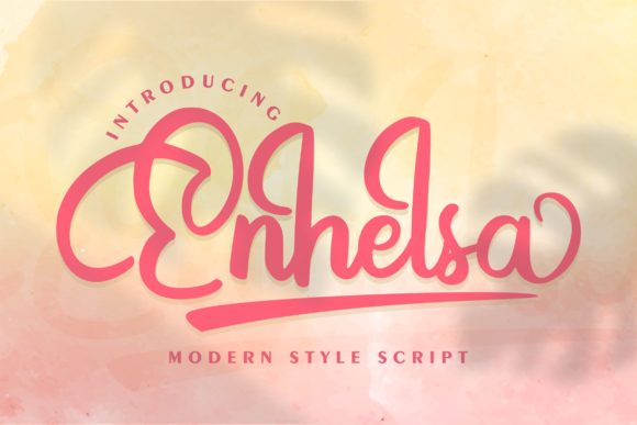 Enhelsa: A Handwritten Font for Authentic Branding