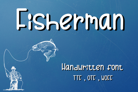 Fisherman Font: A Quirky Handwritten Typeface for Crafters