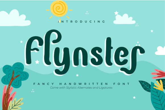 Flynster: A Modern Handwritten Font for Web Design