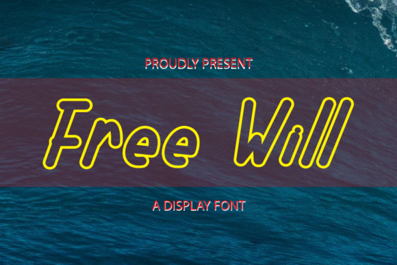Free Will Font: A Modern Handwritten Typeface for Web Design