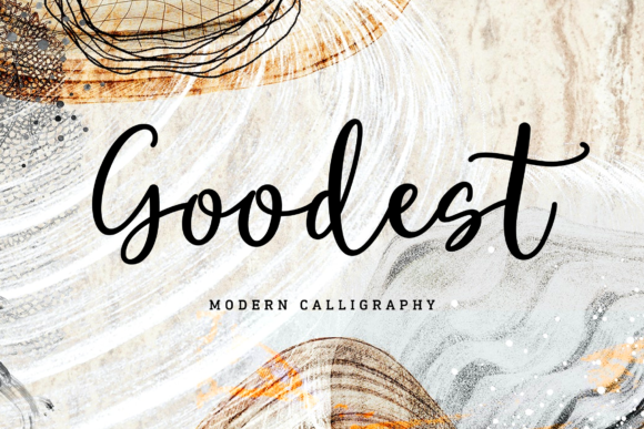Goodest Font: A Romantic Script for Modern Brands