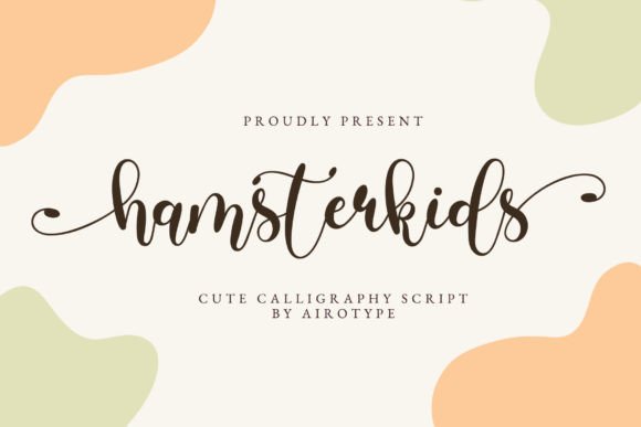 Hamsterkids: A Playful Script Font for Editorial Design