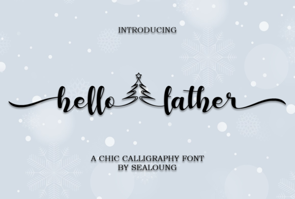 Hello Father: A Premium Script Font for Makers