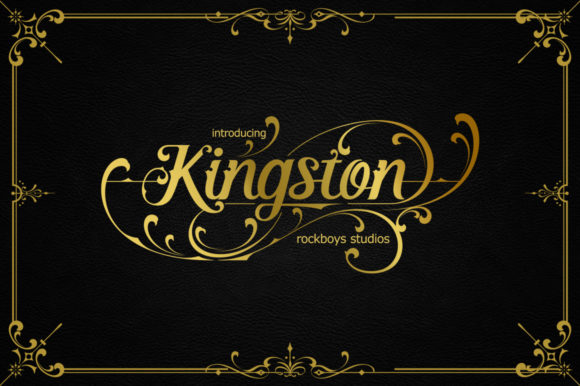 Kingston: A Handwritten Font for Bold Branding