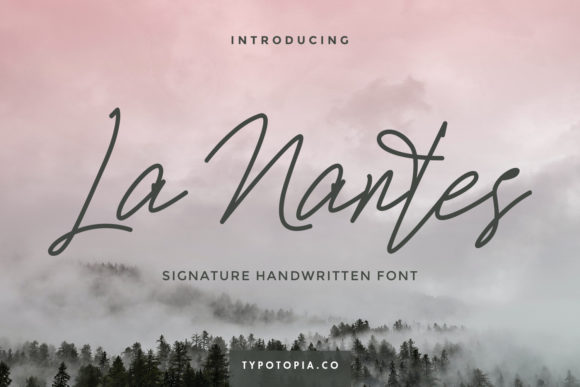 La Nantes: The Handwritten Font for Scroll-Stopping Branding