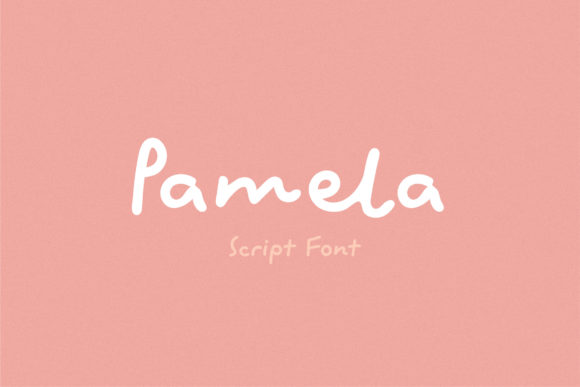 Pamela: A Modern Handwritten Font for Editorial Design