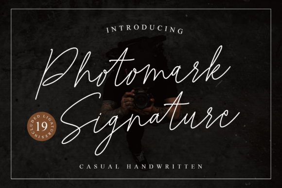 Photomark Signature: A Premium Script Font for Web Design