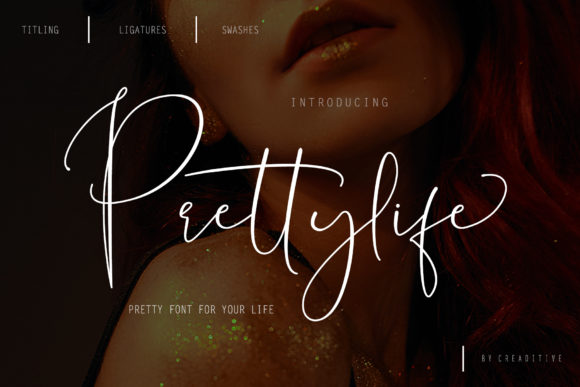 Prettylife: The Handwritten Font for Scroll-Stopping Social Graphics