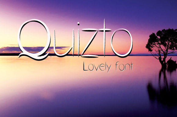 Quizto: A Handwritten Typeface for Editorial Warmth
