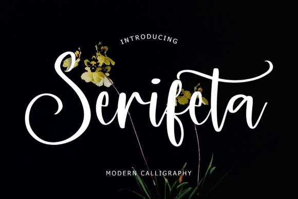 Serifeta: A Modern Handwritten Font for Bold Branding