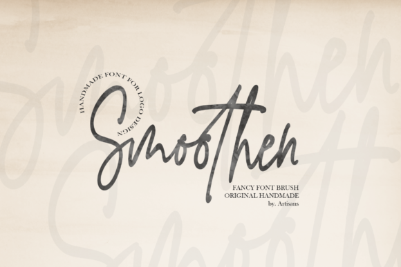 Smoothen: A Handwritten Font for Authentic Branding