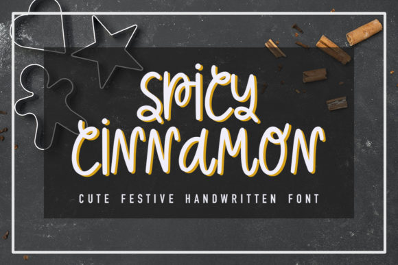 Spicy Cinnamon: A Handwritten Font for Bold Branding