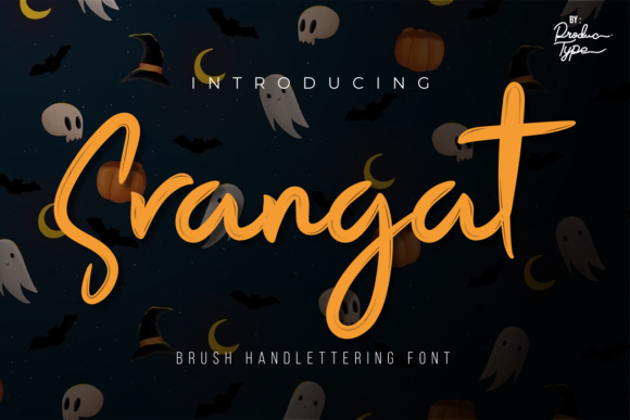 Srangat: A Modern Handwritten Font for Editorial Design