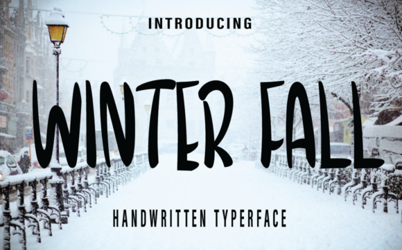 Winter Fall: A Handwritten Font for Modern Web Design